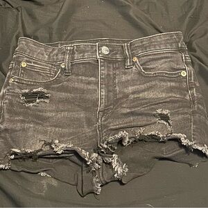 Women’s black shorts, stretchy comfortable material